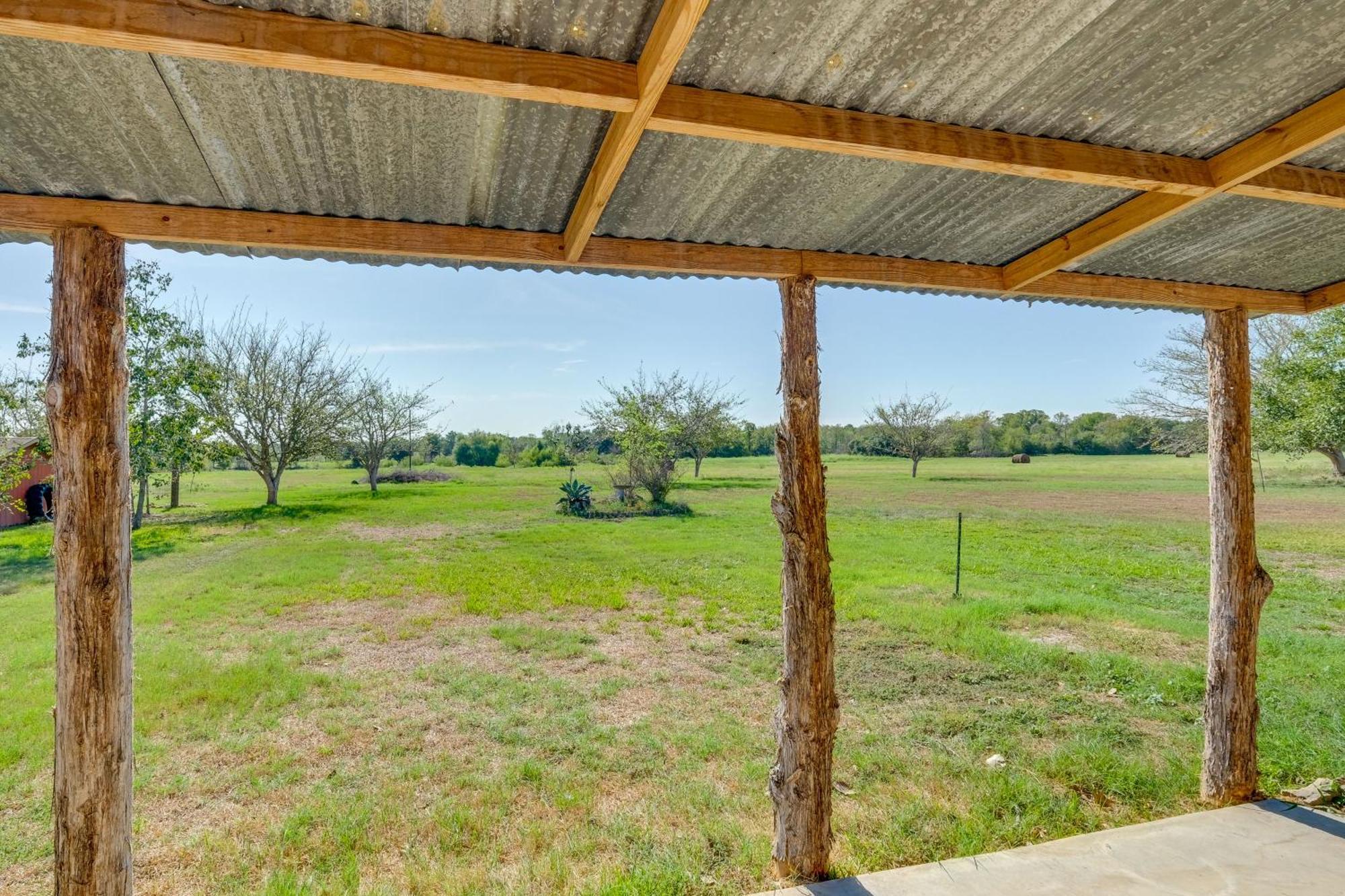Delightful Carmine Studio On Farm Near Round Top! ภายนอก รูปภาพ